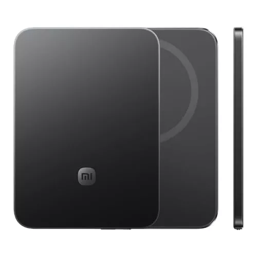 Xiaomi Ultrathin Magnetic Power Bank 5000mAh 15W Compatible con MagSafe para iPhone Batería Externa Ultrafina y Ligera con Carga inalámbrica, Compatible con iPhone 17/16/15/14/13/12, Graphit Schwarz