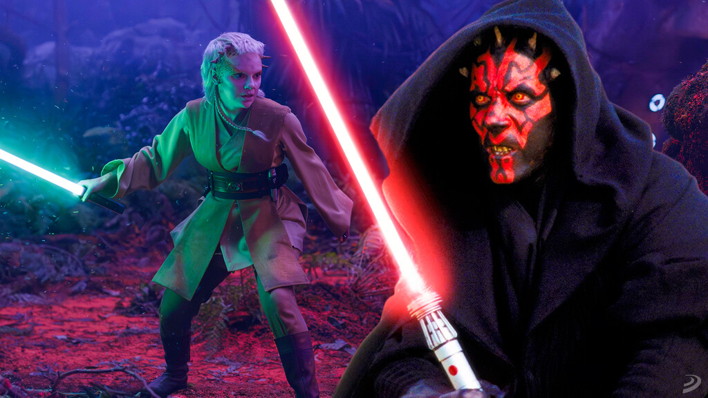 The Acolyte apunta alto y quiere tener los mejores duelos de sables láser de Star Wars, superando a Darth Maul en La Amenaza Fantasma. Noticias en tiempo real