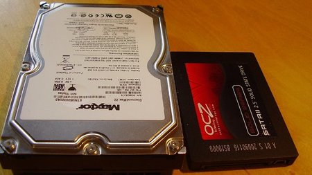 Disco duro vs. disco sólido