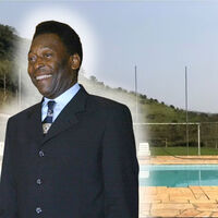 La finca de Pelé tenía casi todo: 30 suites, una cancha, piscina, ganado y 18 estanques