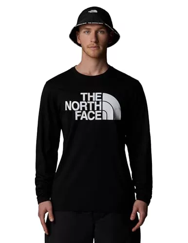 The North Face L/S Half Dome Tops de Manga Larga para Hombre TNF Black M