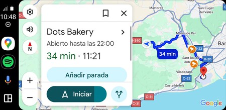 Android Auto Google Maps 13 8