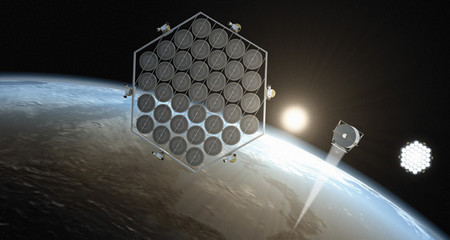 Investigadores de Japón quieren montar granjas de energía solar en el espacio