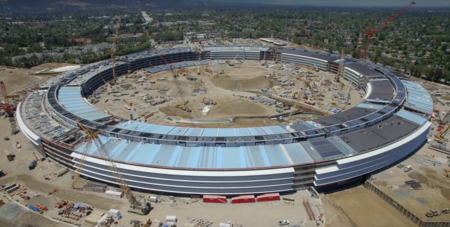 El Apple Campus 2 es más impresionante que nunca, esta es su evolución en agosto de 2016
