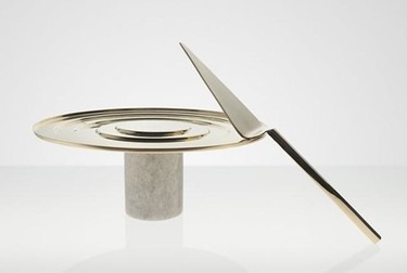 Bandeja de presentación de tartas majestuosas