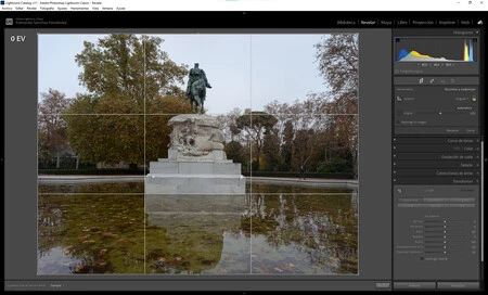 Herramienta Enderezar Adobe Lightroom