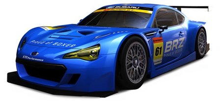 El Subaru BRZ GT300 de competición se deja ver