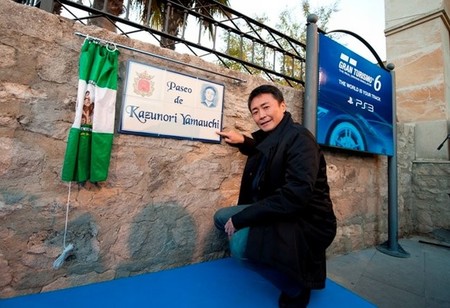 Kazunori Yamauchi ya cuenta con su propia calle en Ronda