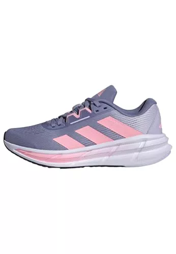 Adidas Mujer Questar 3 Running Shoes, Silver Violet/Pink Spark/Silver Dawn, 36 2/3 EU