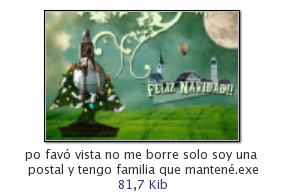 Si me borras te pincho las ruedas...