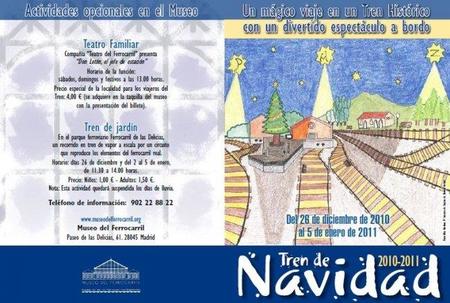 Madrid: el Tren de la Navidad vuelve a ponerse en marcha