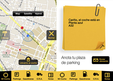 iCoche, ¿dónde está mi coche?