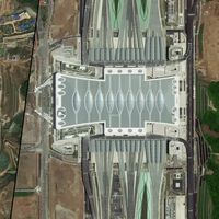 En 2018 era campo a las afueras de Chongqing. En 2025 es la estación de trenes más grande del mundo