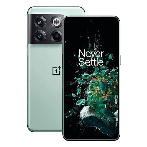 OnePlus 10T 5G con 8GB RAM y 128GB de memoria con SUPERVOOC de 150 W Endurance Edition y Triple sistema de cámara 50MP - 2 años de garantía del fabricante - Jade Green [EU version]