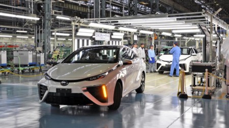 Fábricas a hidrógeno, el último grito de Toyota con la pila de combustible