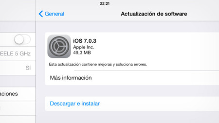 Apple lanza iOS 7.0.3 con el llavero de iCloud y una docena de mejoras y correcciones