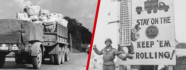 Ni con trenes ni con aviones: con 6.000 camiones y un utensilio robado a los alemanes los Aliados improvisaron la operación que alimentó los tanques de Patton hasta las puertas de Alemania