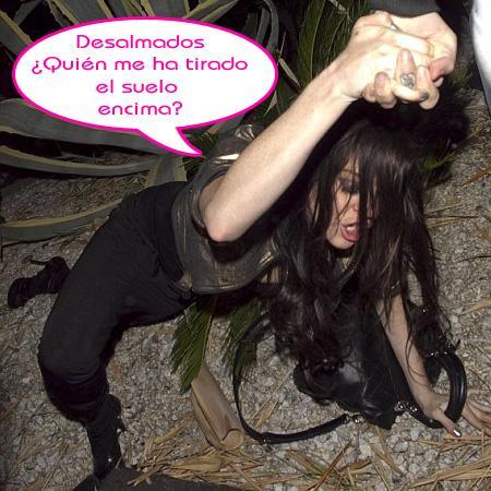 Lindsay Lohan: si bebes... ni camines