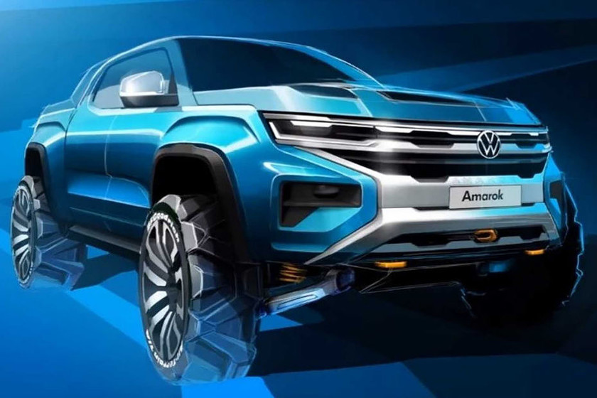 Volkswagen Amarok 2022: Primera imagen oficial