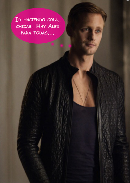 Alexander Skarsgård se las aprieta a pares: ¡así nos llega antes el turno!