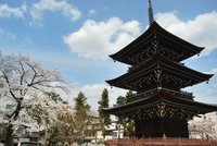 El templo Hida Kokubun-Ji de Takayama en Japón