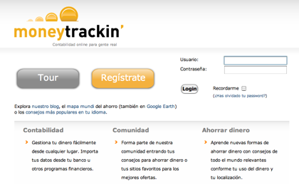 Nueva versión de Moneytrackin' con funciones de red social