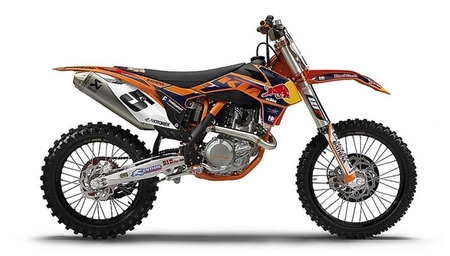KTM anuncia su SX-F 450 Factory Edition 2013, actualizando el misil tierra-tierra