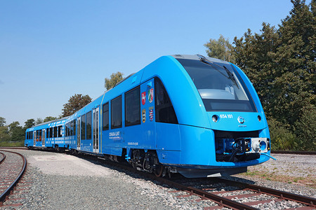 En primer tren alimentado por hidrógeno funcionará en Alemania