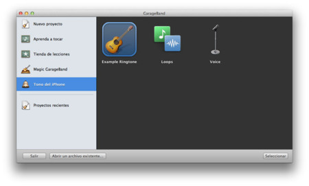 GarageBand tonos iOS 7