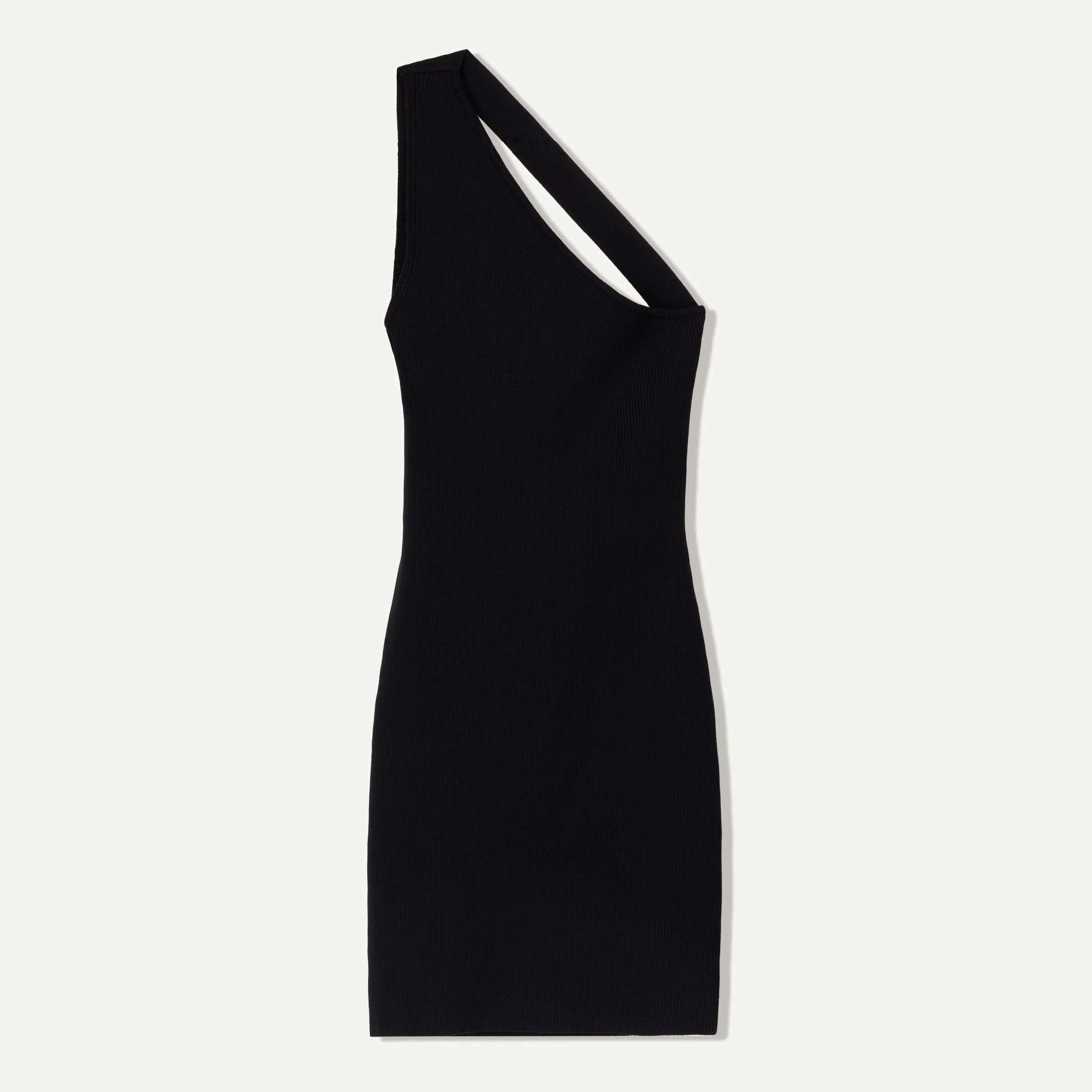 Vestido mini asimétrico tira espalda

