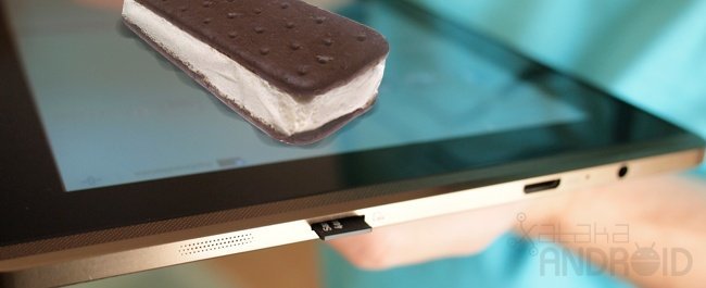 ASUS Transformer con ICS no oficial