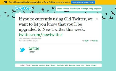 Twitter eliminará su antiguo diseño a lo largo de esta semana
