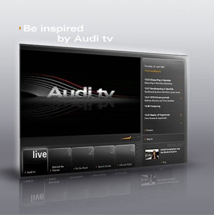 Audi TV, ahora online