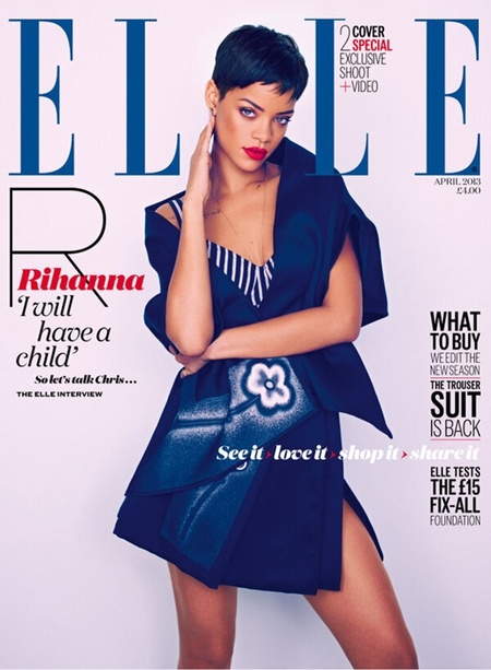 Rihanna Elle