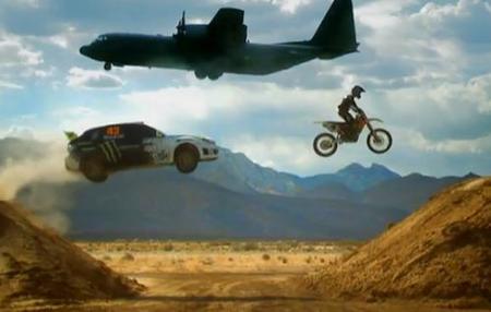 Top Gear: James May con Ken Block vs Ricky Carmichael