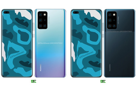 Nuevos renders muestran los Huawei P40 y Huawei P40 Pro en todo su esplendor