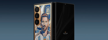 El "cromo" del Mundial más exclusivo es el nuevo plegable de Samsung, chapado en oro y pensado para los fans de Messi 