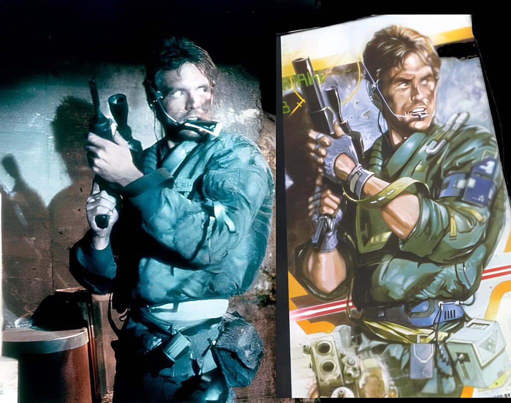Es normal que te suene el Solid Snake de la portada de Metal Gear, porque lo viste salvar al mundo de Skynet 