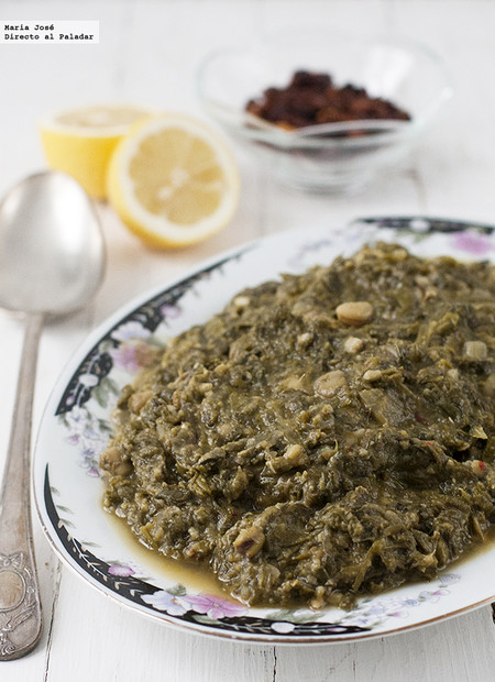 Receta de cuinat: guiso ibicenco típico de Ibiza para Viernes Santo con verduras y legumbres