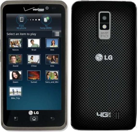 LG presenta su terminal Spectrum en el CES 2012