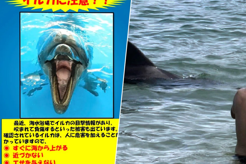 Japón advierte del peligro en sus playas: los bañistas llevan tres años siendo atacados. No son tiburones, son delfines