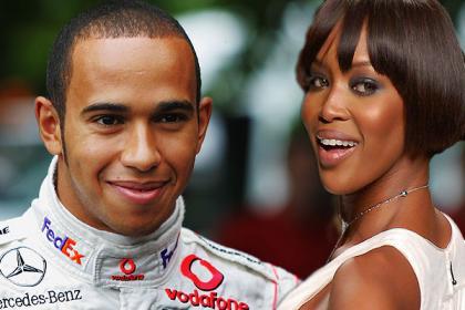 Naomi Campbell y Lewis Hamilton, ¿son pareja?
