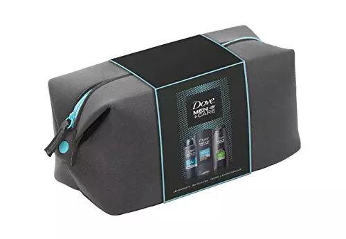 Dove Men Set Regalo Gel, 400ml + Desodorante, 250ml + Champú y Acondicionador, 250ml