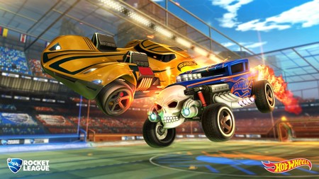 Rocket League refuerza su concesionario con los míticos coches de Hot Wheels