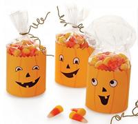 Calabazas de Halloween para decorar bolsitas de chuches