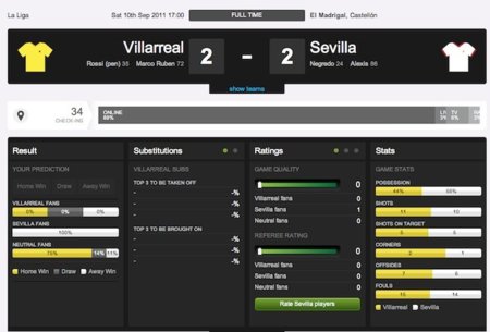 Bantr ofrece la liga española, ya puedes hacer check-ins en los partidos de tu equipo