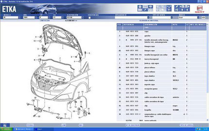 Seat Ibiza 2008 ETKA