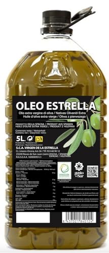 Aceite de Oliva Virgen Extra 5 Litros Picual Oleo Estrella