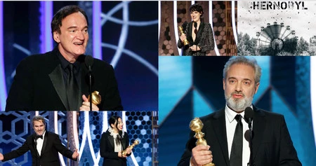 Globos de Oro 2020: el Hollywood de Tarantino y la guerra de Sam Mendes dejan a Scorsese sin premio en una noche muy repartida
