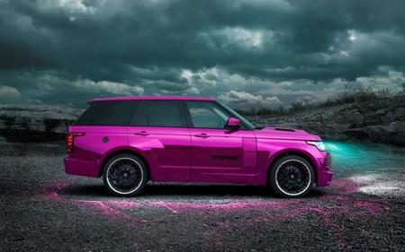 Vista lateral del Hamann Range Rover Mystere